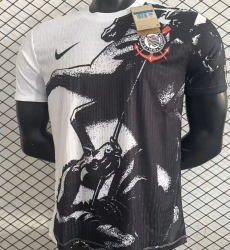 2627 Corinthians black white prematch player version S-4XL